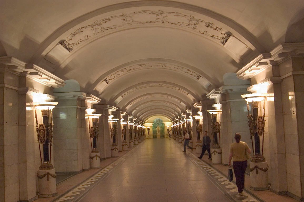 St. Petersburg Metro-Pushkinskaya Station